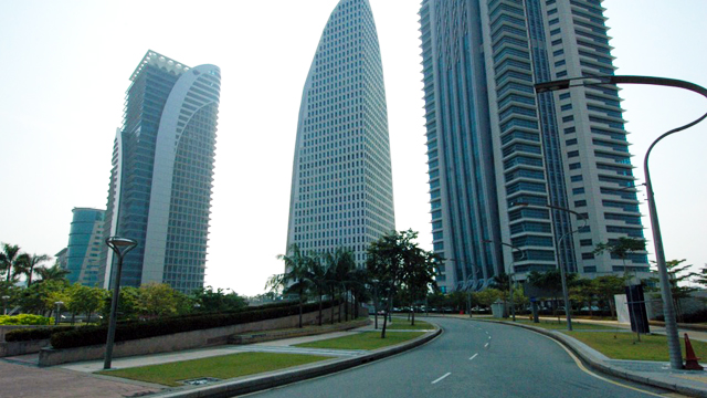 Outdoor filming environment in Malaysia