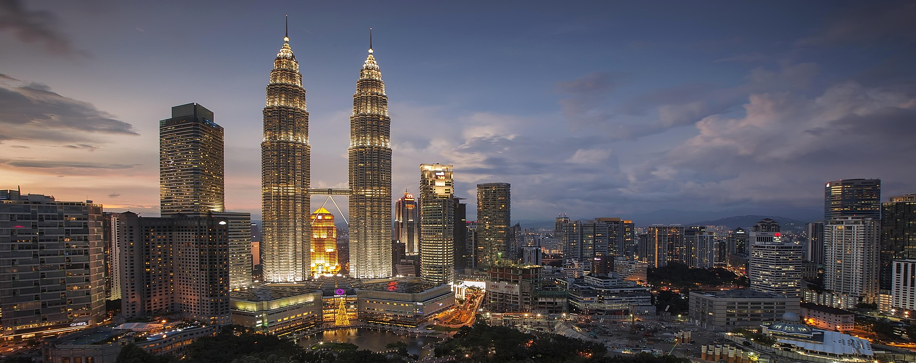 Kuala Lumpur skyline filming location for film production support in Malaysia